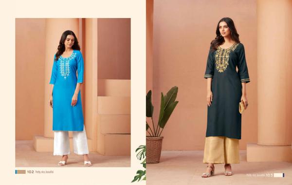 Dark Desire 101 Regular Rayon Fancy Kurti Collection